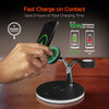 Cancella HyperGear Qi Charging Stand 3 in 1 Charge Phone AirPods & Watch (Watch Charging Cable not included) 15W Max Fast Charge MagSafe Compatible LED Base - B - product image 4 of 5