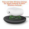 HyperGear Qi Wireless Charging Pad 15W Fast Charge Includes Charging Cable and Wall Charger - Black - product image 4 of 5