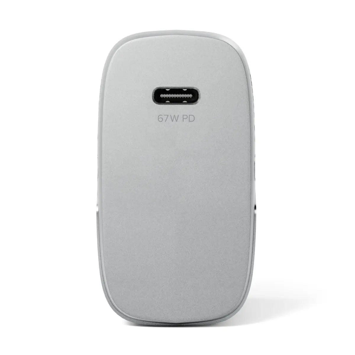 Alogic Wall Charger 1 Port 67W GaN PD USB-C with 3 International Plug Adapters & 6ft USB-C to USB-C 100W Cable & Travel Case - Grey - product image 3 of 5