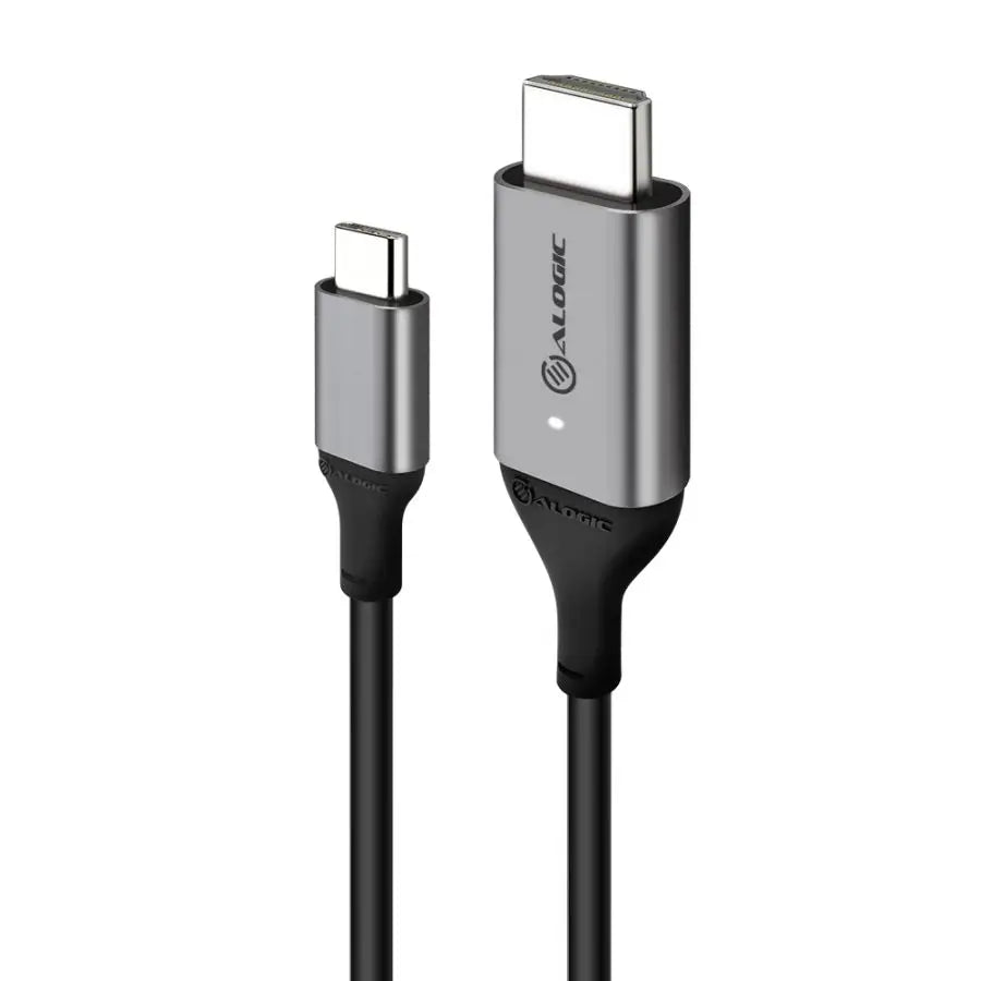 Alogic Alogic HDMI 2.1 Cable Male to Male 8K 60Hz 6ft Slim Super - Space Grey