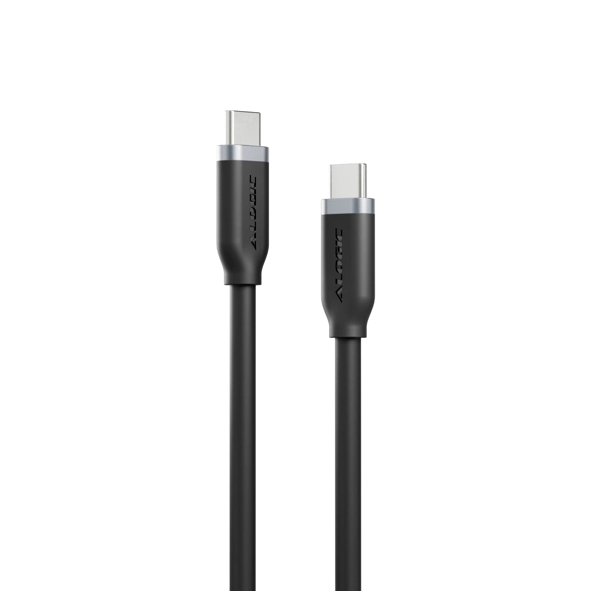 Alogic Alogic Charge & Sync USB-C to USB-C Cable 3ft Fusion PD up to 100W Fast Charge 20Gbps High Speed - Black (UPC: