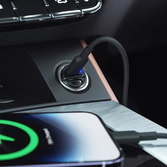 Alogic Car Charger 2 Port Rapid Charge Mini 30W 2x USB-C - Black - product image 5 of 5