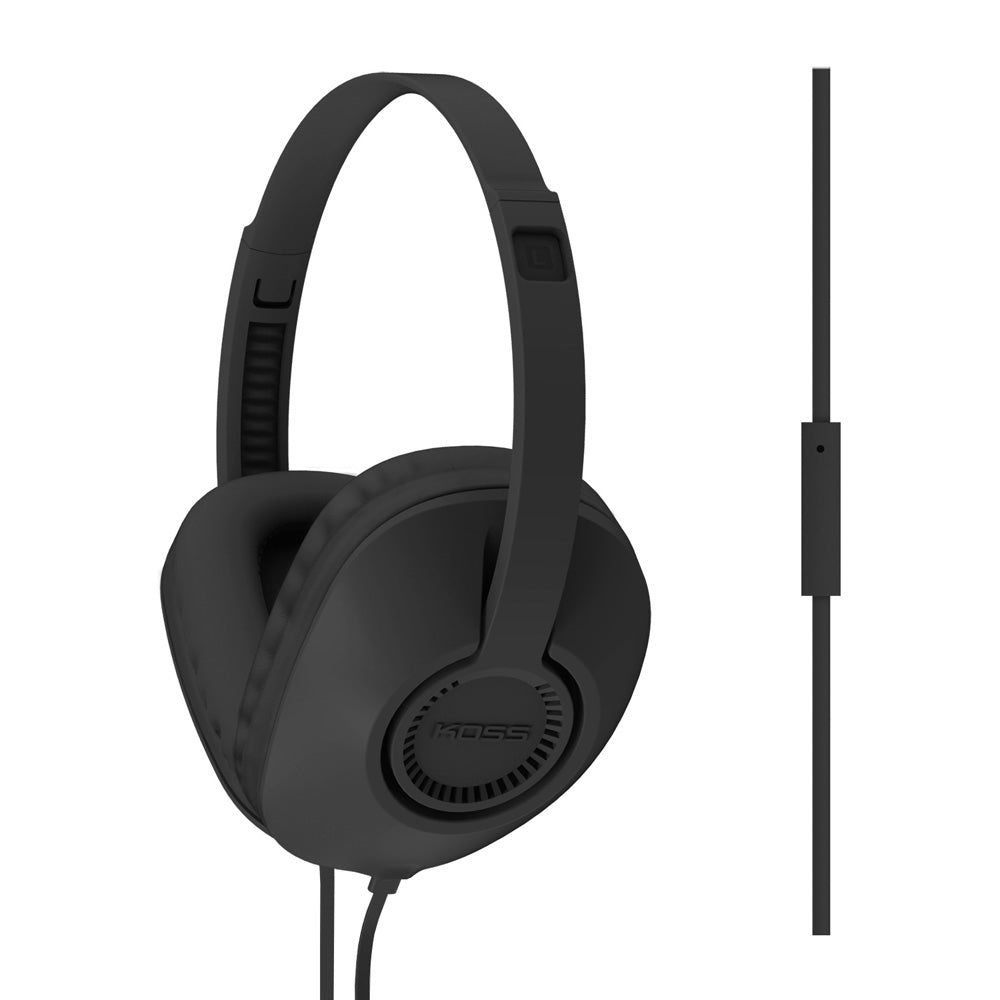 Koss Koss Headphone UR23i FullSize with Inline Mic Black 3.5mm (SKU: 43542) – Image 4