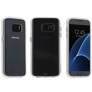 Case-Mate Galaxy S7 Edge Clear with Clear Bumper Naked Tough