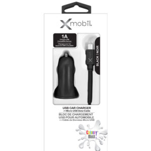 Scosche Charge & Sync Lightning/Micro-USB 2-in-1 MFI to USB-A Cable 3ft Black & Car Charger 2 Port 2.4A Black StrikeDRIVE Kit - product image 5 of 5