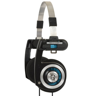 Koss Koss Headphone Porta Pro Classic Collapsible Black/Silver 3.5mm (UPC: 212991477640)