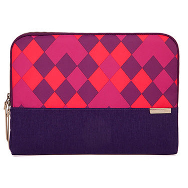 STM Laptop Sleeve Grace 11in Purple Diamonds