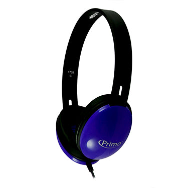 HamiltonBuhl Headphones Primo Dura-Cord 5ft 3.5mm - Blue