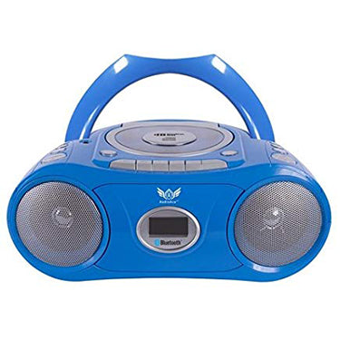 HamiltonBuhl HamiltonBuhl Boombox Bluetooth CD Cassette 6 input Blue (UPC: 681181220076) – Image 2