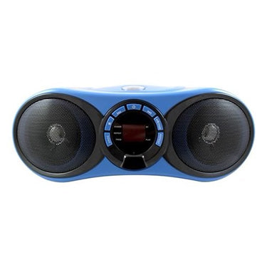 HamiltonBuhl HamiltonBuhl Boombox Bluetooth CD/FM Media Player Blue (UPC: 681181623716) – Image 2