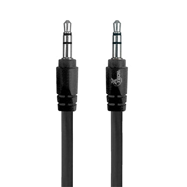 Xtech Xtech Auxiliary Audio Cable Male 3.5mm to Male 3.5mm 3ft - Black (UPC: 7983021672300)
