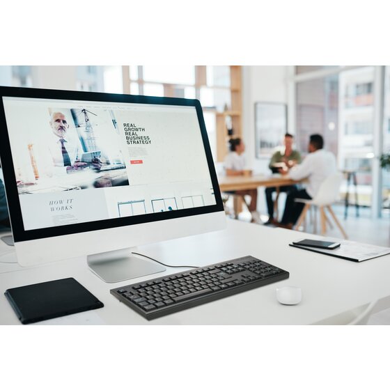 Kensington Keyboard USB Wired Bilingual Black PC/Mac