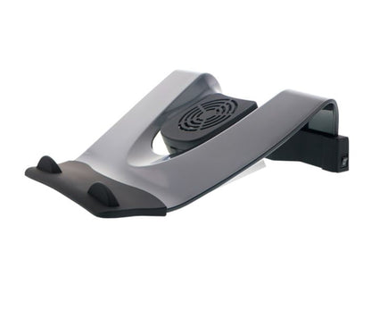 Klipxtreme Klipxtreme Laptop Stand Ergonomic 4 USB with Cooling Fan Laptops up to 17in - Black (UPC: 7983050731490) – Image 3