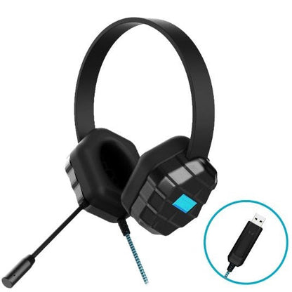 Gumdrop Gumdrop Headset DropTech B2 with Boom Mic USB Braided (UPC: 818090023485) – Image 5