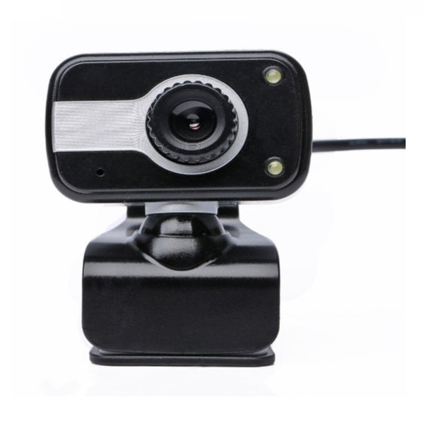 Webcam 480p with Mic, Lights Stand & Clip USB PC