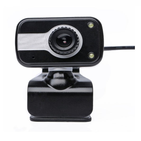 Webcam Webcam 480p with Mic, Lights Stand & Clip USB PC (UPC: 8040390039460)