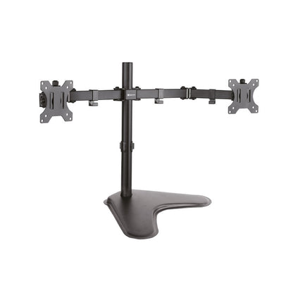Klipxtreme Klipxtreme Dual Monitor Mount Desktop Stand Up to 32in Full Motion Tilt Swivel and Rotation VESA - Black (UPC:
