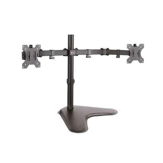 Klipxtreme Klipxtreme Dual Monitor Mount Desktop Stand Up to 32in Full Motion Tilt Swivel and Rotation VESA - Black (UPC:
