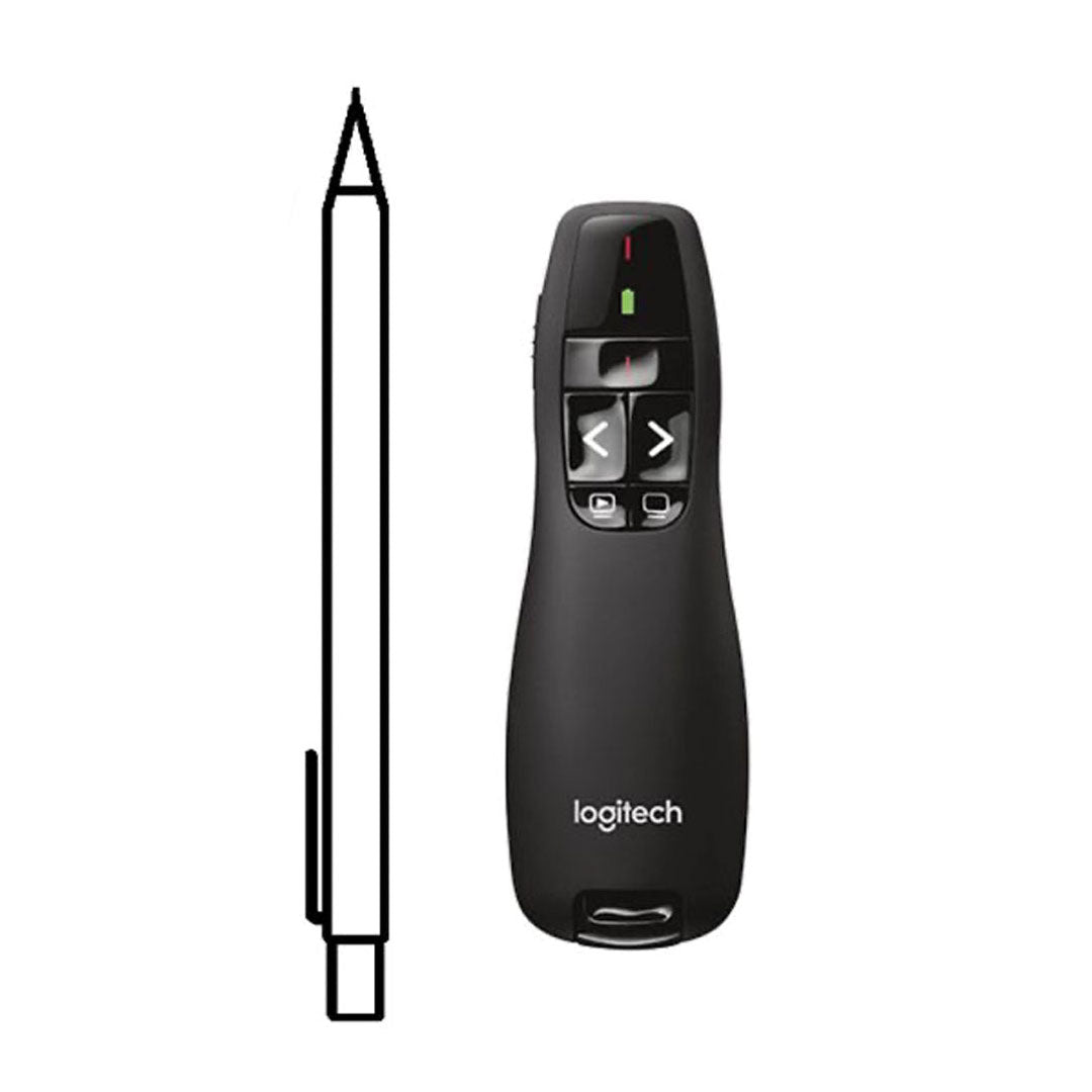 Logitech Wireless Presenter R400 2.4Ghz with Laser Pointer