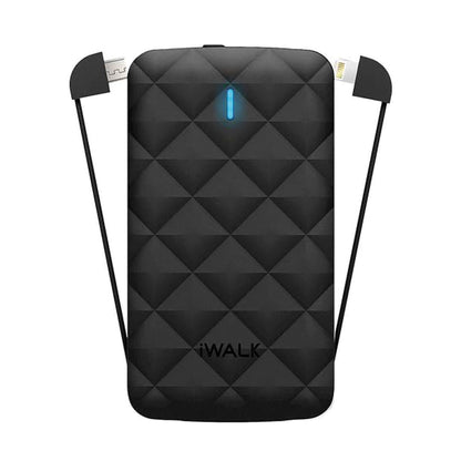 iWalk iWalk Powerbank 3000mAh Built in Lightning & Micro USB Cables
