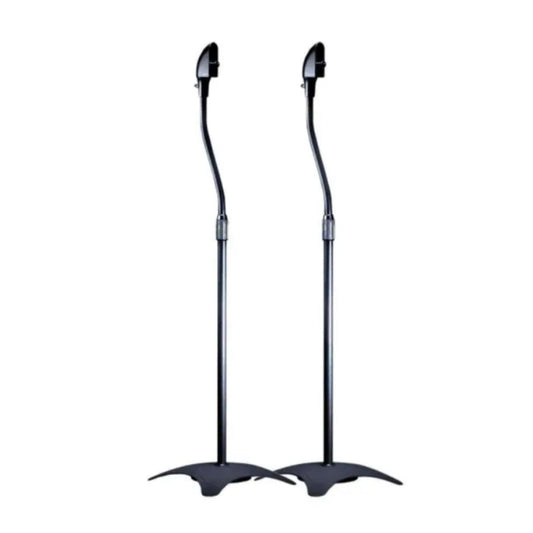 Mount-It! Mount-It! Speaker Stands Universal 2 (Pair) Up to 10 lbs per Speaker Steel Construction - Black