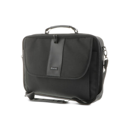 Klipxtreme Klipxtreme Laptop Bag 15.4in Top Load Water Resistant Nylon Classic Light with Shoulder Strap - Black (UPC: