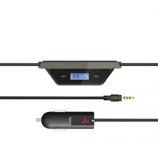 Fuse FM Transmitter Braided Nylon 3.5mm Cable to Connect Phone, PC, Tablets to Car Audio