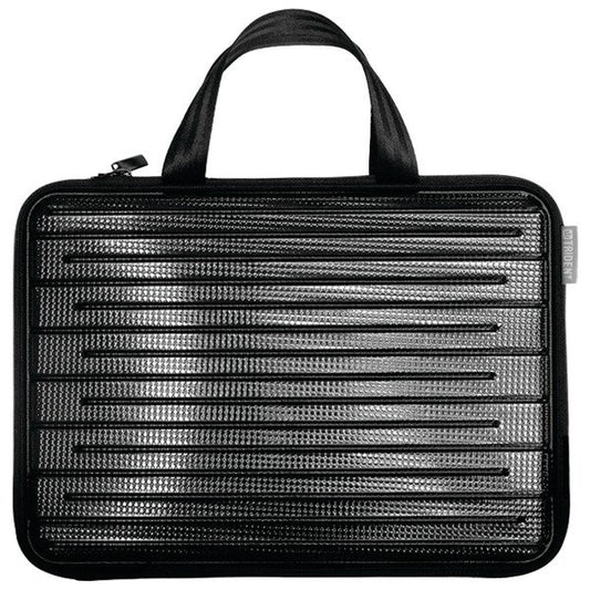 Trident Laptop Case 13in Hard Shell Exterior Black fits most 13 -14 inch Chromebooks and laptops up to 13.6” in length.