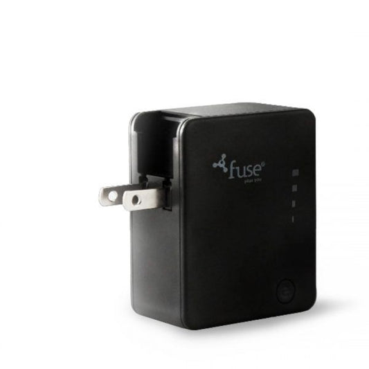 Fuse Fuse Wall Charger 1 Port 2 Amp USB-A with 2600mAh PowerBank Black (UPC: 8429350775480)