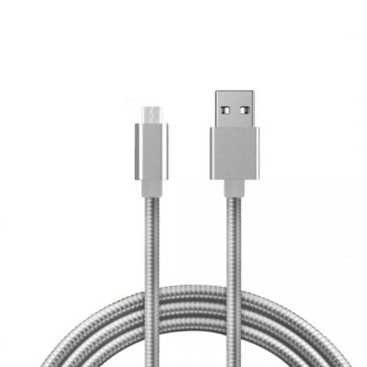 Fuse Fuse Charge & Sync Micro USB Metal 3ft Silver (UPC: 842935079368)