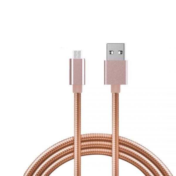 Fuse Fuse Charge & Sync Micro USB Metal 3ft Rose (UPC: 842935079375) – Image 4