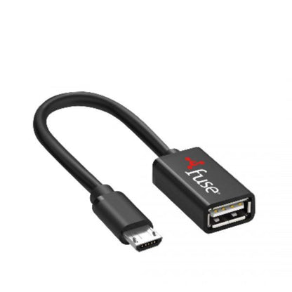 Fuse Adapter Micro USB to USB-A Female USB 6Inch