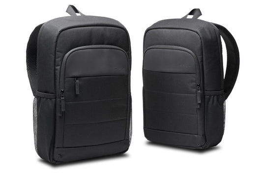 Kensington Kensington Backpack 16in Simply Portable Lite Side Pocket Adjustable Padded Shoulder Straps - Black (UPC: