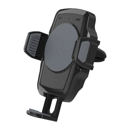 Scosche Scosche Qi Car Charger 5W Vent Mount with USB-C Cable and Car Charger Extends up to 3.5In in Width - Black (SKU: