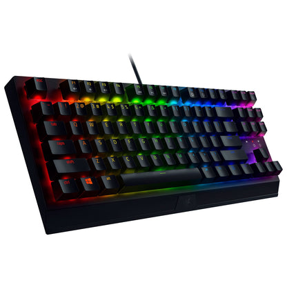 Razer Razer Gaming Keyboard Wired BlackWidow V3 Tenkeyless Green Switch Chroma RGB Black (UPC: 811659038234) – Image 3