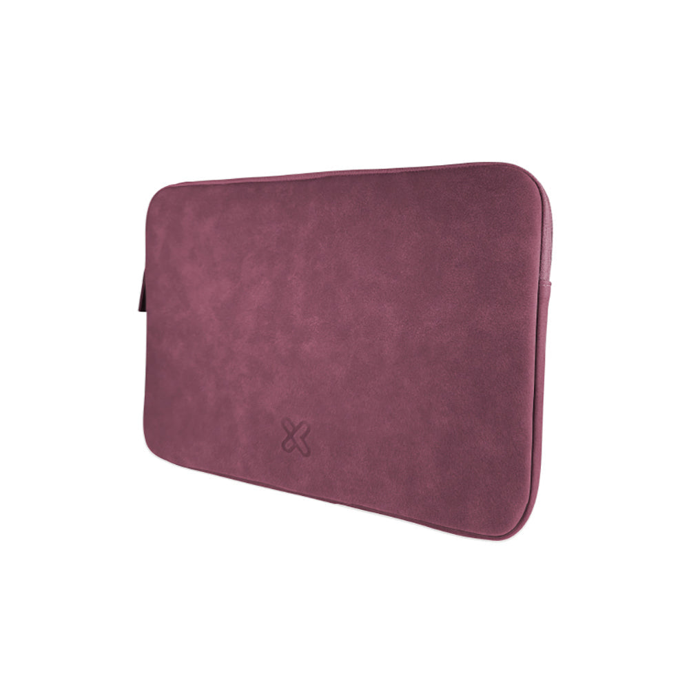 Klipxtreme Klipxtreme Sleeve 15.6in SquareShield Suede Like Soft Textured - Pink