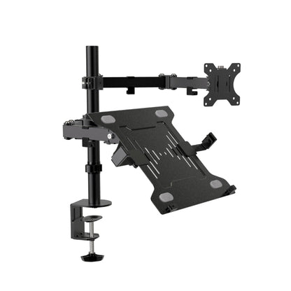 Klipxtreme Klipxtreme Monitor Mount & Laptop Stand/Mount - Desk Clamp - 13 - 32in Monitor - Laptop up to 15.6in -