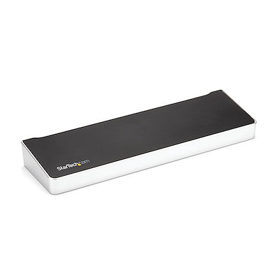 StarTech StarTech Docking Station Triple Monitor USB-C HDMI & 4K DisplayPort - 60w Power Delivery - PC/Mac/Chrome - Black