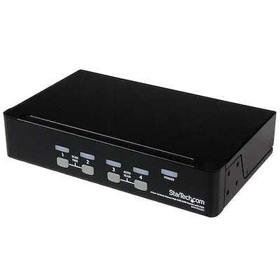StarTech StarTech Rackmount 4 Port 1U USB KVM Switch wth OSD - Black (UPC: 650308372310) – Image 2