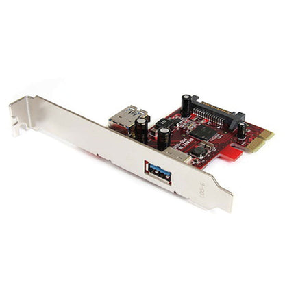 StarTech StarTech PCI Express SuperSpeed USB 3.0 Card 2 Port with UASP Support - 1 Internal 1 External (UPC: 650308400400)