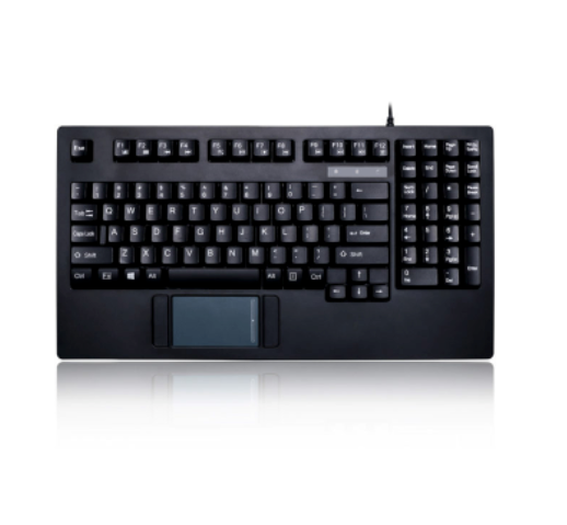 Adesso Adesso Keyboard Wired Rackmount EasyTouch Touchpad 1U - Black (SKU: 51881) – Image 5