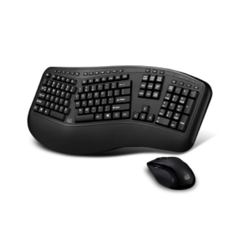 Adesso Adesso Keyboard WKB-1400FB Wireless Ergonomic with Fingerprint Reader (SKU: 54572) – Image 4