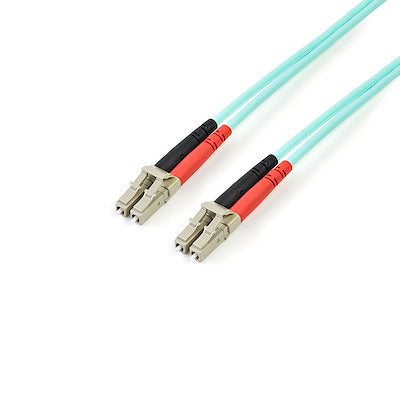 StarTech StarTech Fiber Optic Cable - 10 Gb - Multimode Duplex 50/125 6ft - Aqua (UPC: 650308270720) – Image 4
