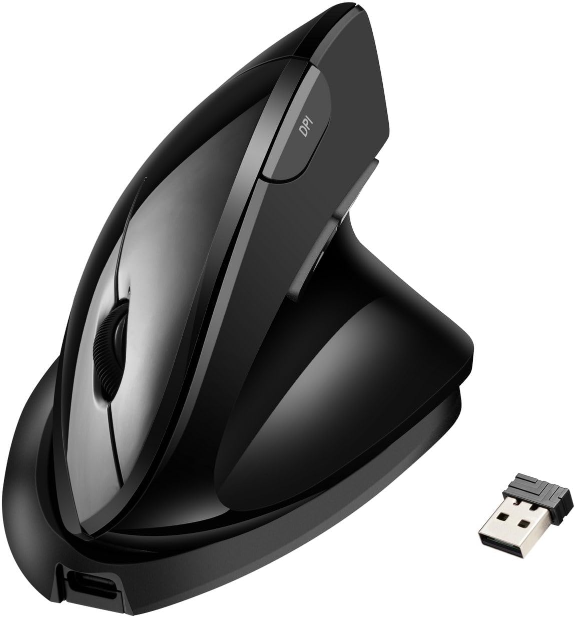 Adesso iMouse V30 Wireless Adjustable Vertical Ergonomic Mouse