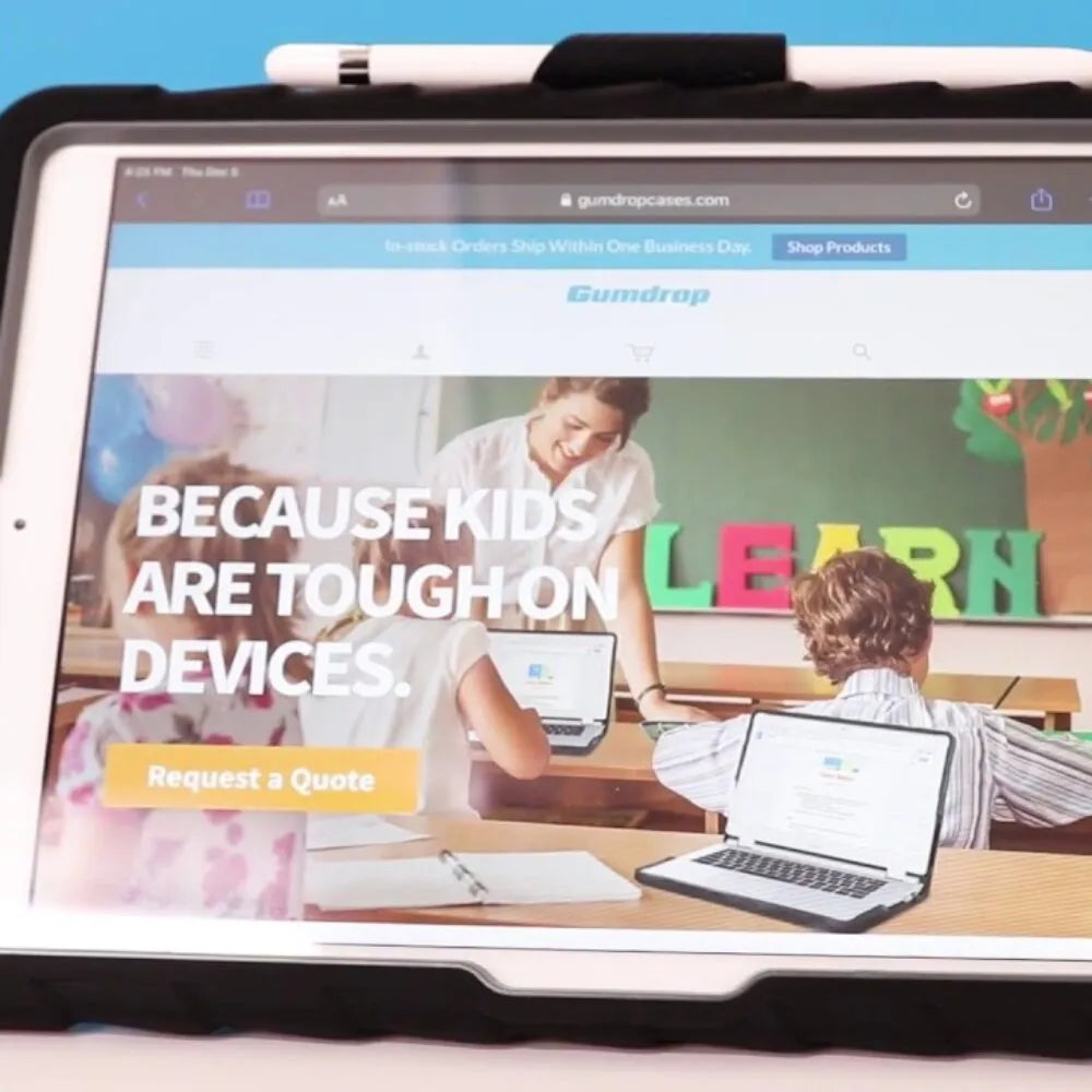 Gumdrop iPad 10.2 (7th-9thGen) 2021/2020/2019 HideAway Case - Blue - product image 1 of 5