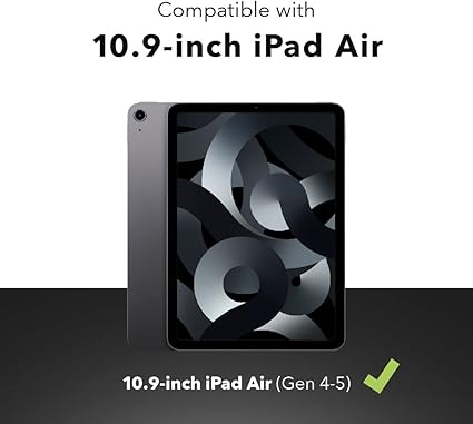 Zagg iPad 10.9 (11th Gen) 2025 & (10th Gen) 2022 Pro Keys Connect Wireless Keyboard with Detachable Case - Black