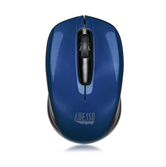 Adesso Mouse Wireless Mini S50L Portable 3 Buttons up to 1200dpi PC/Mac - Blue