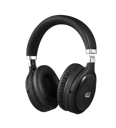 Xtech Headset Stereo with Boom Mic Volume Control Black 2 x 3.5mm Plugs for Mic & Audio 6ft Cord Light Weight - Black - product image 5 of 5