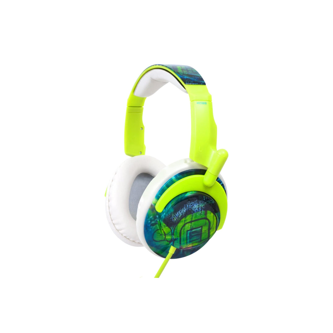 Koss Koss Headphone Full Size Noise Isolating Deep Bass Extra Comfort Fold Flat Design Adjustable Padded Headband 3.5mm 4ft