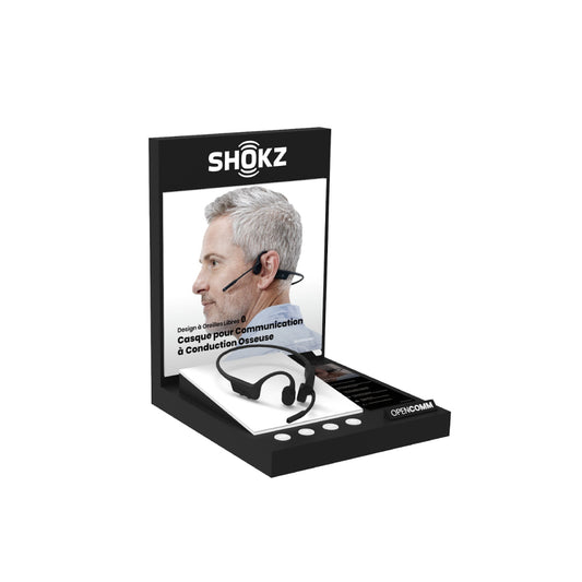 PROMO Shokz POP Counter Top Display OpenComm French (Free with 4 Unit Buy In)